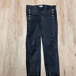 Givenchy Black Skinny lambskin leather with Gold Button Accents